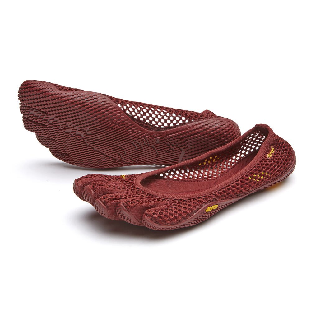 Vibram Five Fingers Womens Vi-B - Barefoot Shoes Burgundy - YLV502417